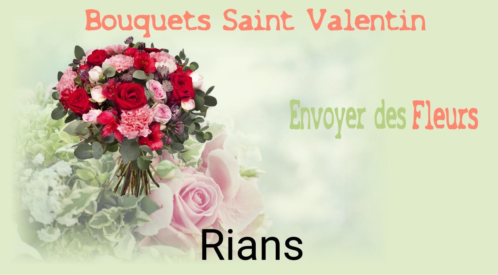 Roses de Saint-Valentin livrées à Rians